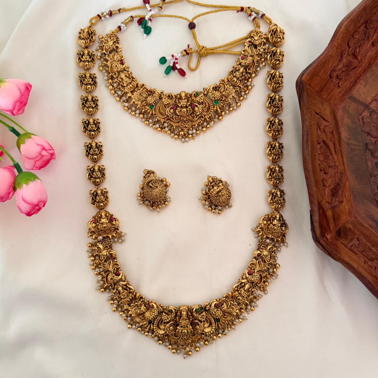 Antique Lakshmi Bridal Set CS33 Anvika Jewels