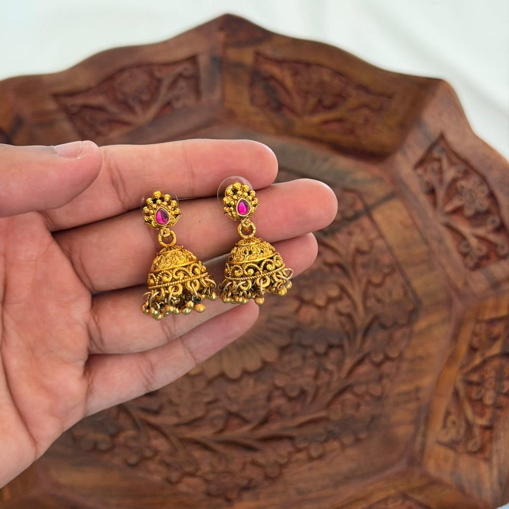 Antique Mala Necklace Set AN166 Anvika Jewels