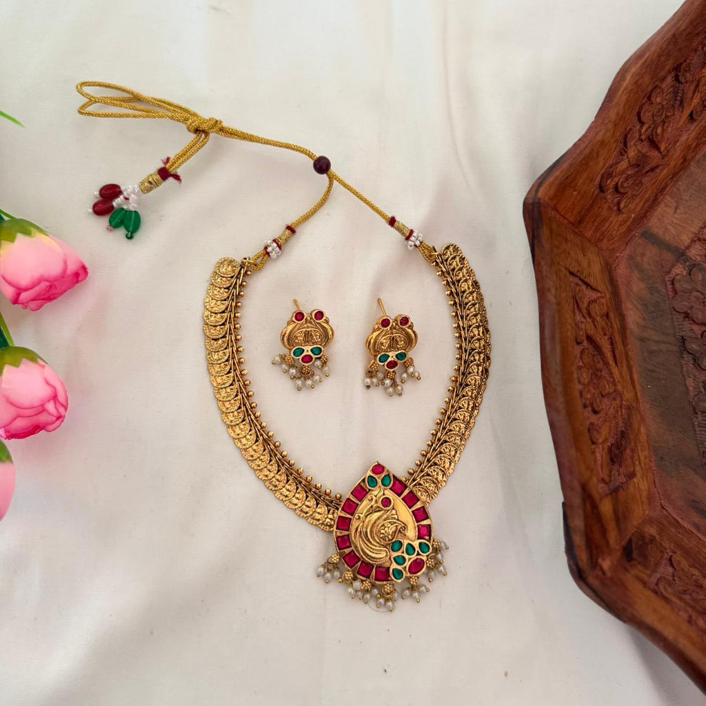 Antique 3-in-1 Changeable Necklace AN168 Anvika Jewels